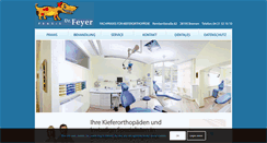 Desktop Screenshot of praxis-feyer.de
